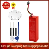 original sweeper battery 260s inr mh1 4s1p for xiaomi mijia sweeping and dragging robot 2 replacement battery 3200mah