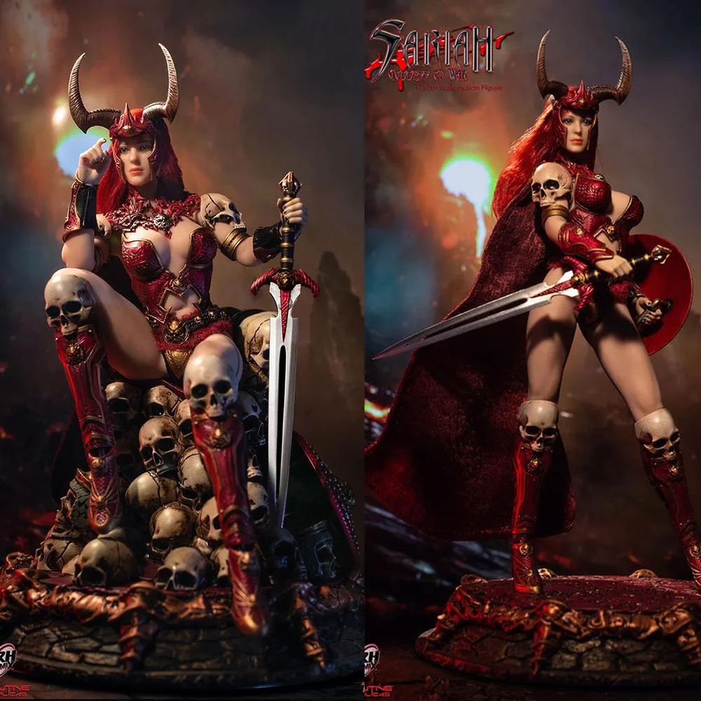 

Sariah The Goddess Of War 1/12 Sexy Merciless Cruel Commander With Weapons Full Set Of 6" Action Figure Body Tbleague Pl2020-166