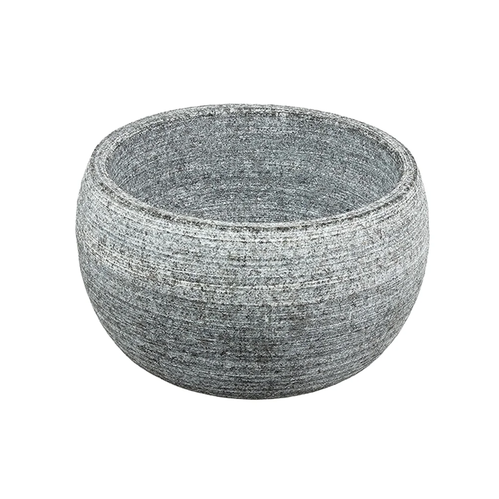 

Shaving Bowl for Men Natural Bowl Shave Cup Mug Container for Home Bathroom Grey