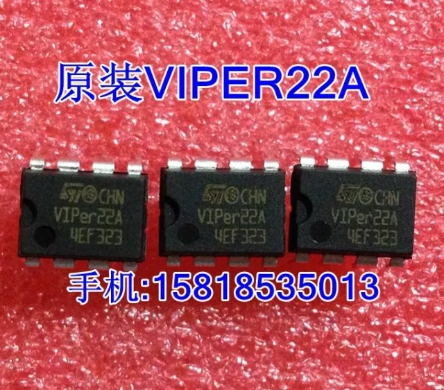 10 шт. Оригинальный Новый VIPER22A DIP-8 50 шт./VIPER22A VIPER12A 2K/коробка