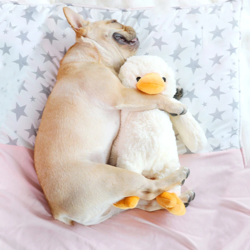 

Cute Duck Plush Dog Toys Funny Squeaky Pet Puppy Chew Bite Interactive Toy Pets Dogs Sounding Accessories Supplies