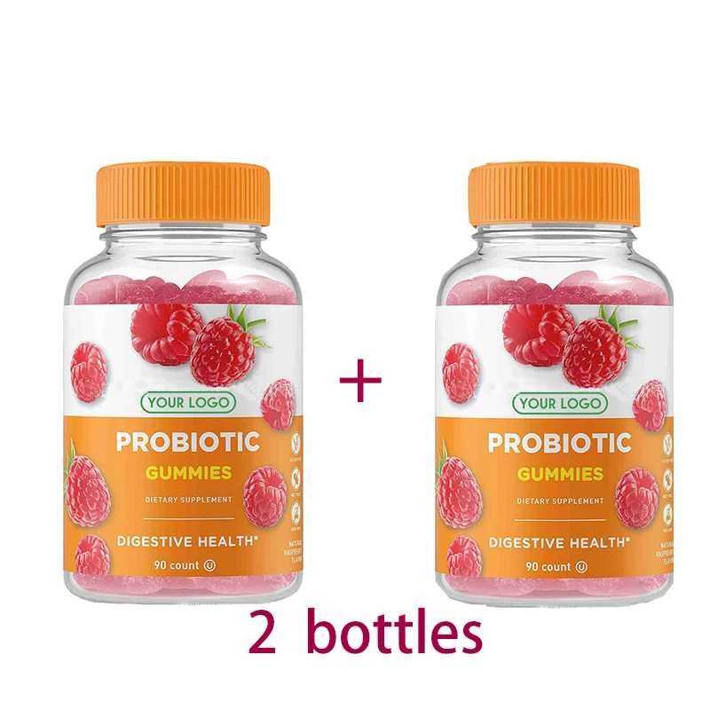 

2 bottles New Probiotics Gummies Vitamin health food Maintain intestinal digestive system health and enhance immunity