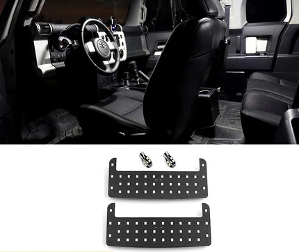 

4 шт./компл. для Toyota FJ Cruiser, лампа для чтения высокой яркости, передняя/средняя лампа для чтения автомобиля, внутренняя светодиодная лампа для чтения в багажнике