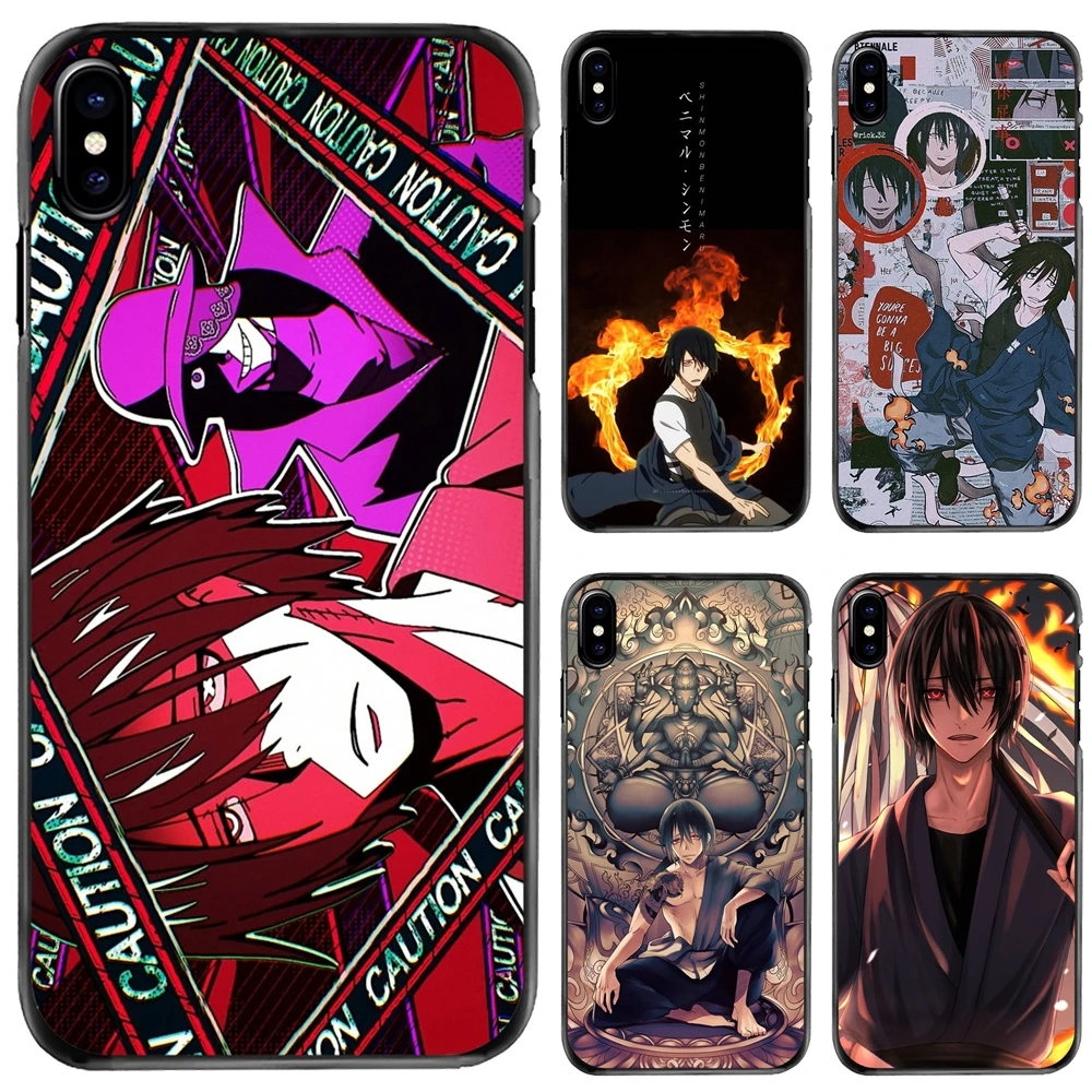 

Hard Phone Shell Case For iPhone 11 12 13 14 Pro MAX Mini 5 5S SE 6 6S 7 8 Plus 10 X XR XS Benimaru Shinmon Fire Force