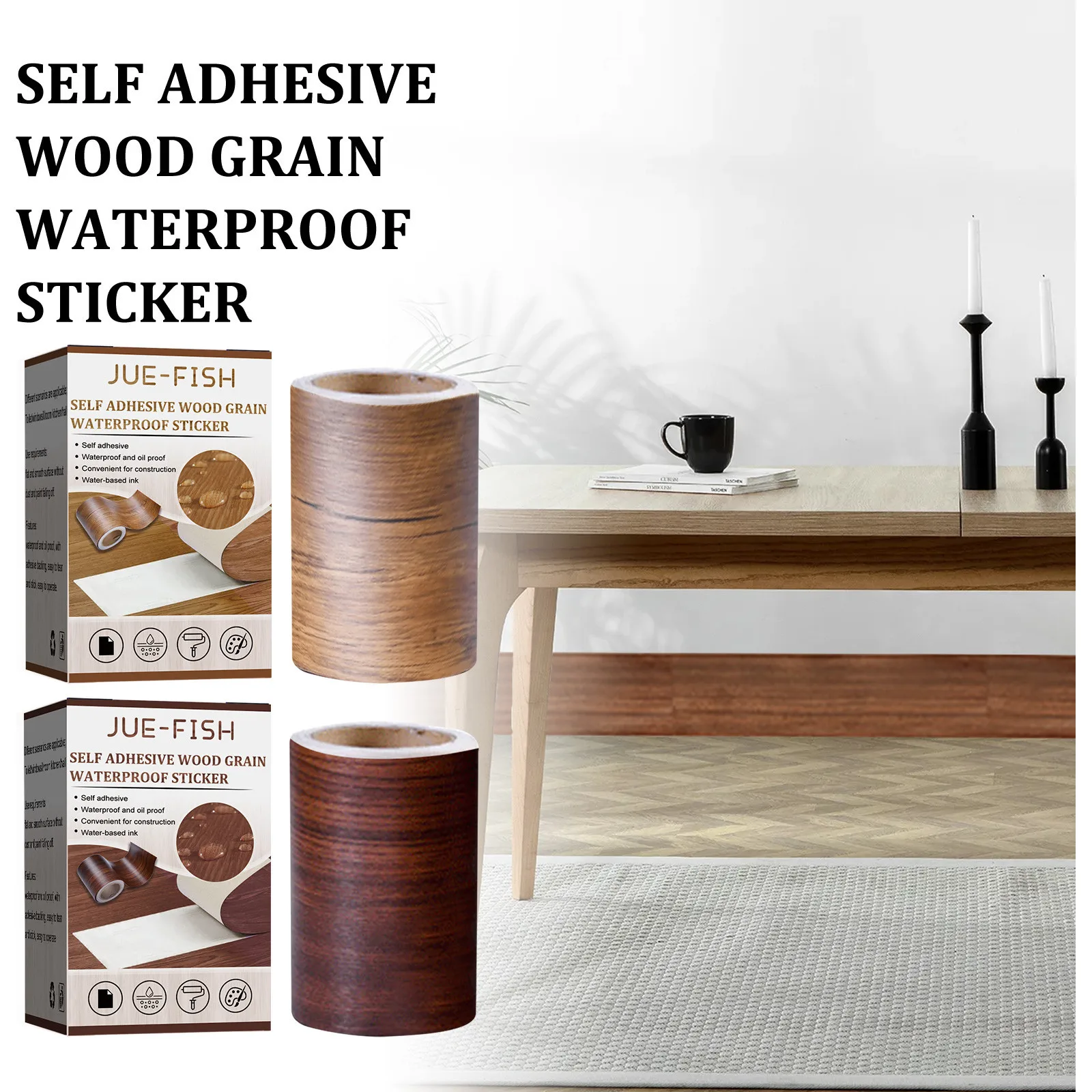 

Self Adhesive Fix Patch Leather Wood Grain Tape Sofa Furniture Baseboard Repair Subsidies Pu Fabric Stickers Pu Leather Patches