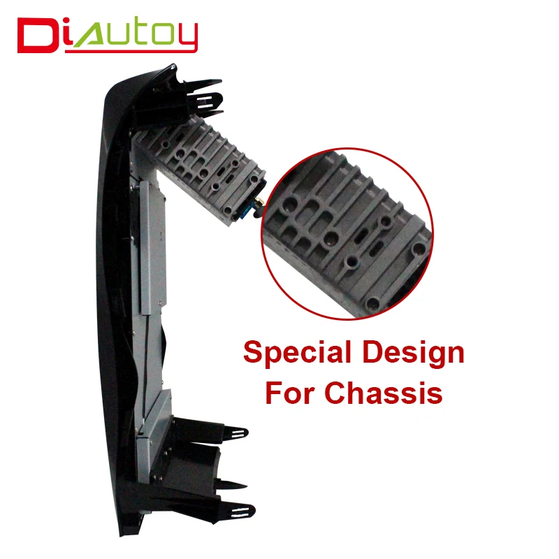 Сенсорный экран в стиле Tesla 17 дюймов встроенный Carplay Android 9 для Toyota Land Cruiser LC200 2008-2015