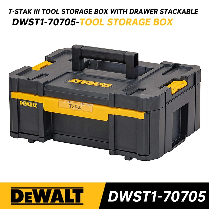 Ящик для хранения инструментов DEWALT T-STAK III с выдвижным ящиком