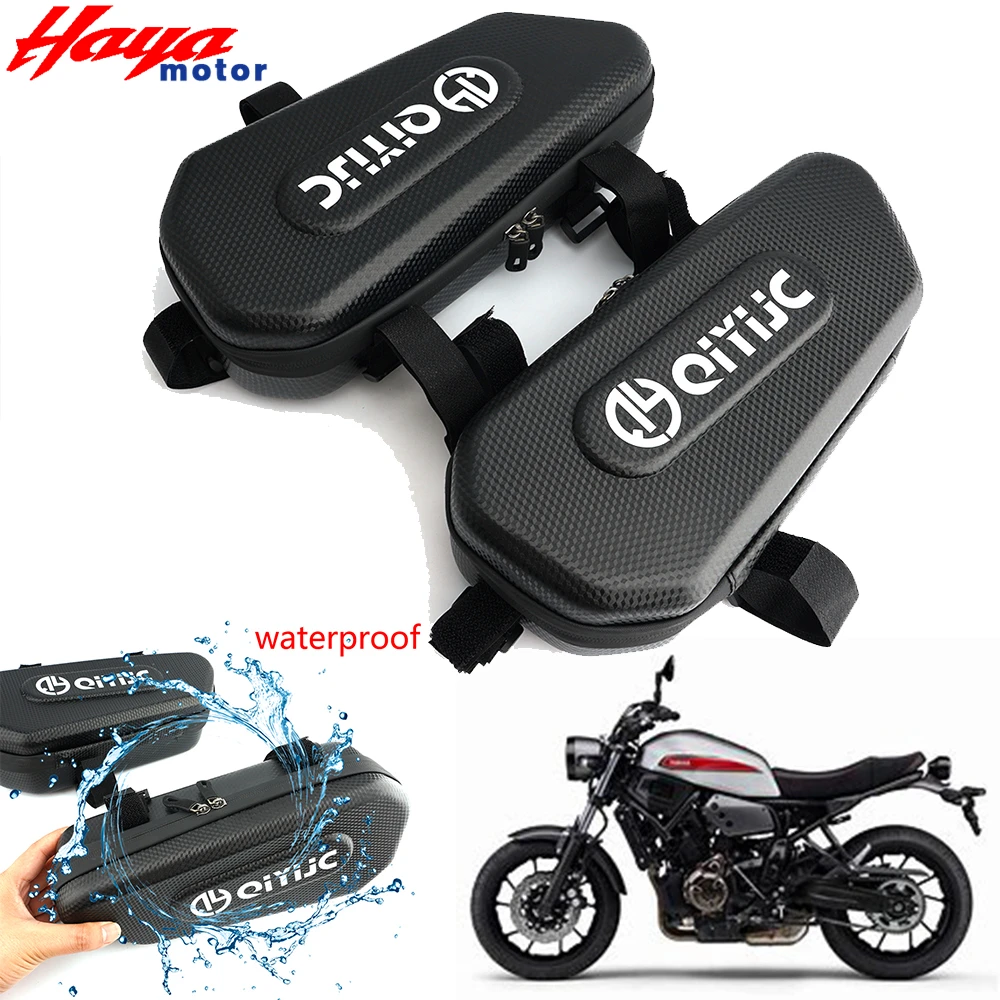 

2022 New Motorcycle Waterproof Side Bags Case Hard Shell Triangle Bag For Yamaha XSR 700 900 XSR700 XSR900 Universal All Year