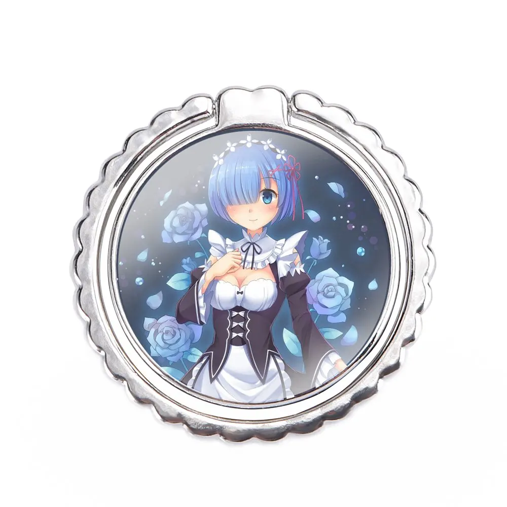 Аниме ReZERO в другом мире модный влюбленный Забавный дизайн держатель для телефона
