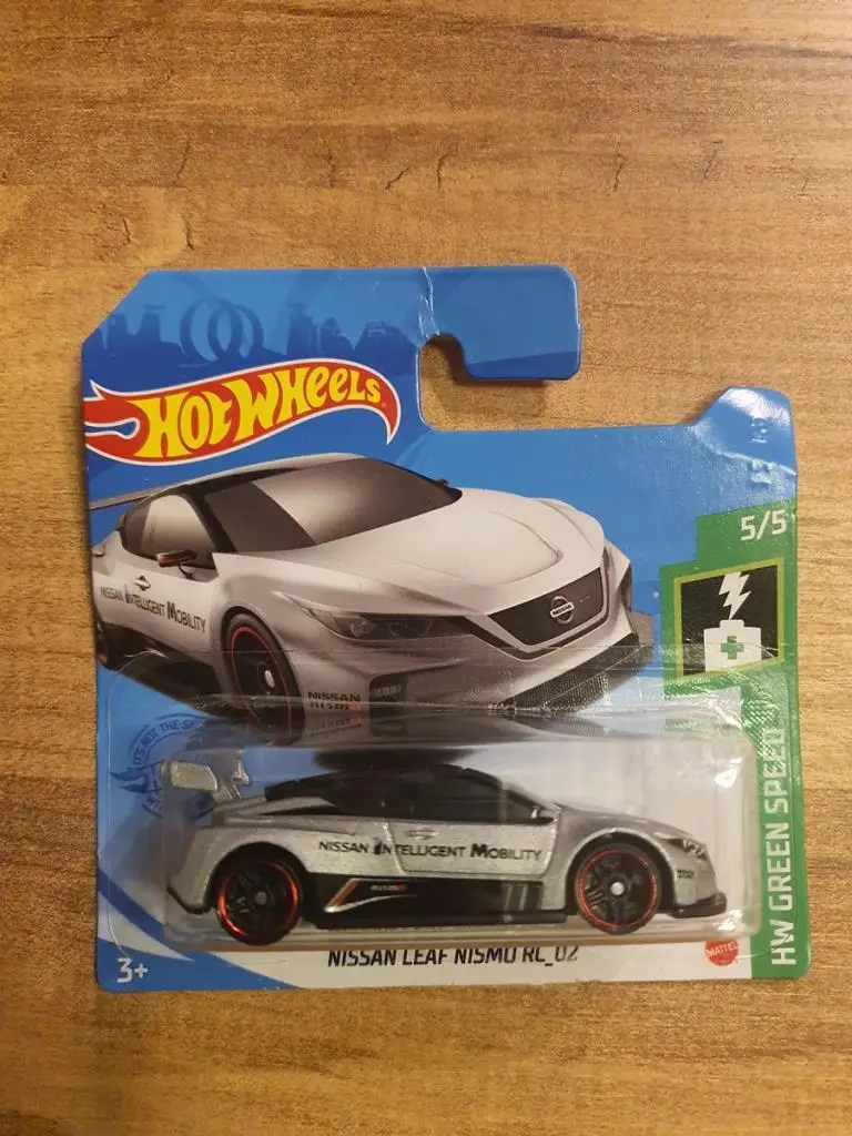 Автомобильная модель автомобиля Nissan Leaf Nismo RC_02-1:64-Hw J импортированная s - Hot Wheels