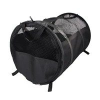 collapsible travel pet tube portable breathable car dog cage pet tent dogs carrier foldable back seat tent waterproof car bag
