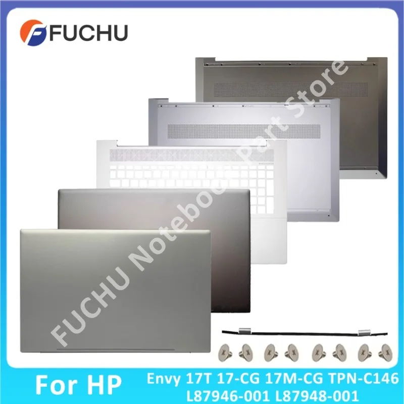 98% новый чехол для ноутбука HP Envy 17T 17-CG 17M-CG TPN-C146 задняя крышка ЖК-дисплея упор рук