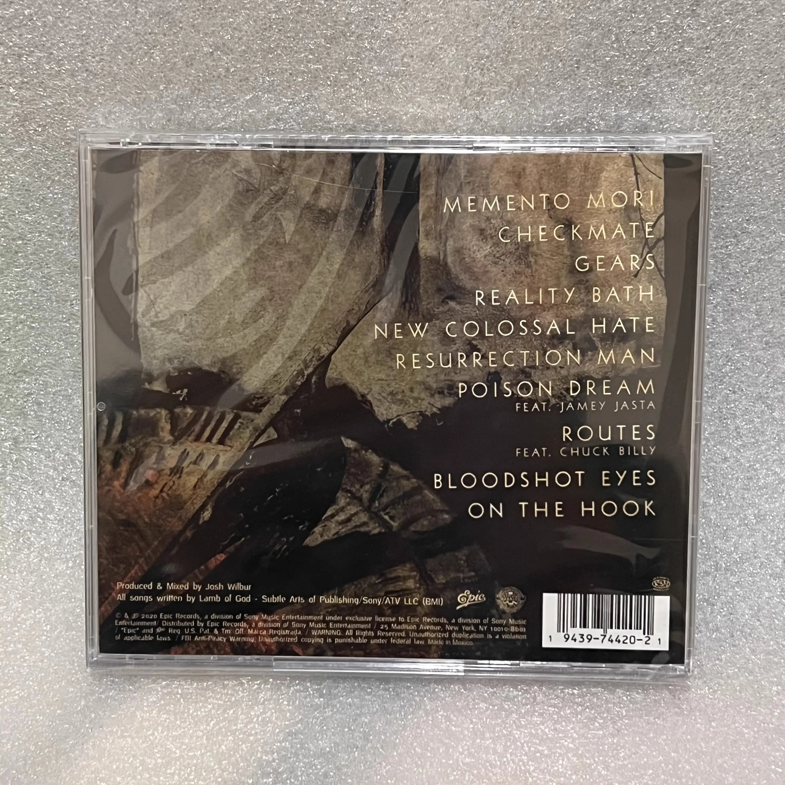 Рок Баранина Бога Уилли Адлер Музыкальный компакт-диск Greatest Hits Альбом Memento Mori Музыкальная запись Косплей Walkman Автомобильный звуковой путь Коробка Подарки (art.: 3920d0dabaeff) - 3920d0dabaeff