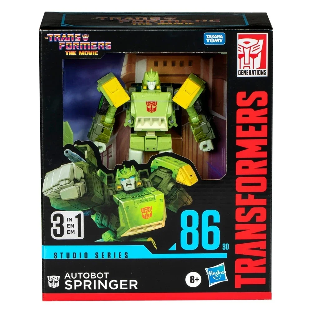 Hasbro Transformers Toys Studio Series The Movie Leader Class Springer 8 5-дюймовая фигурка в подарок SS86-30