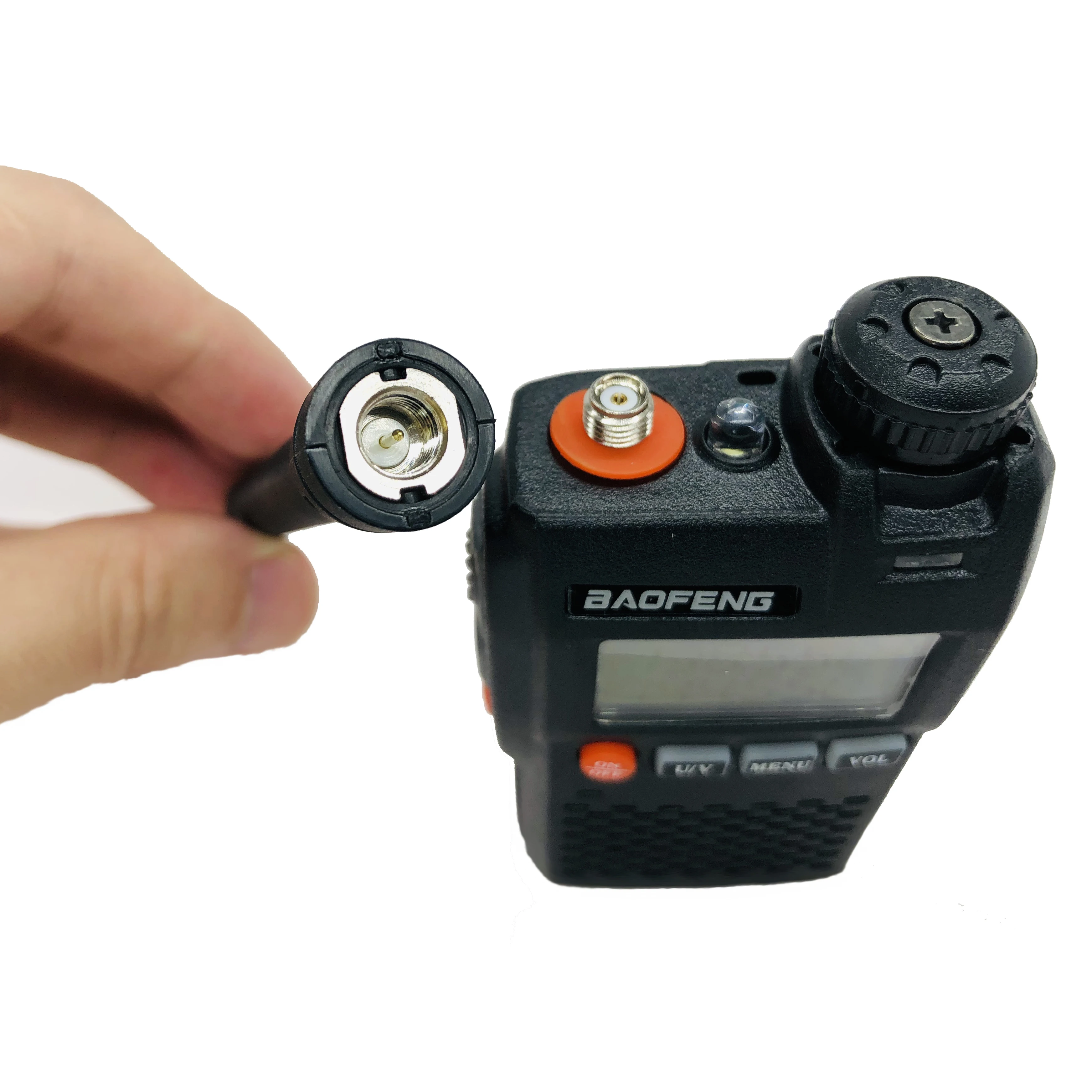 2pcs Baofeng Walkie Talkie UV-3R 136-174/ 400-470MHz Portable CB Ham Radio UV 3R Plus Dual Band Ham Radio Motorcycle Intercom