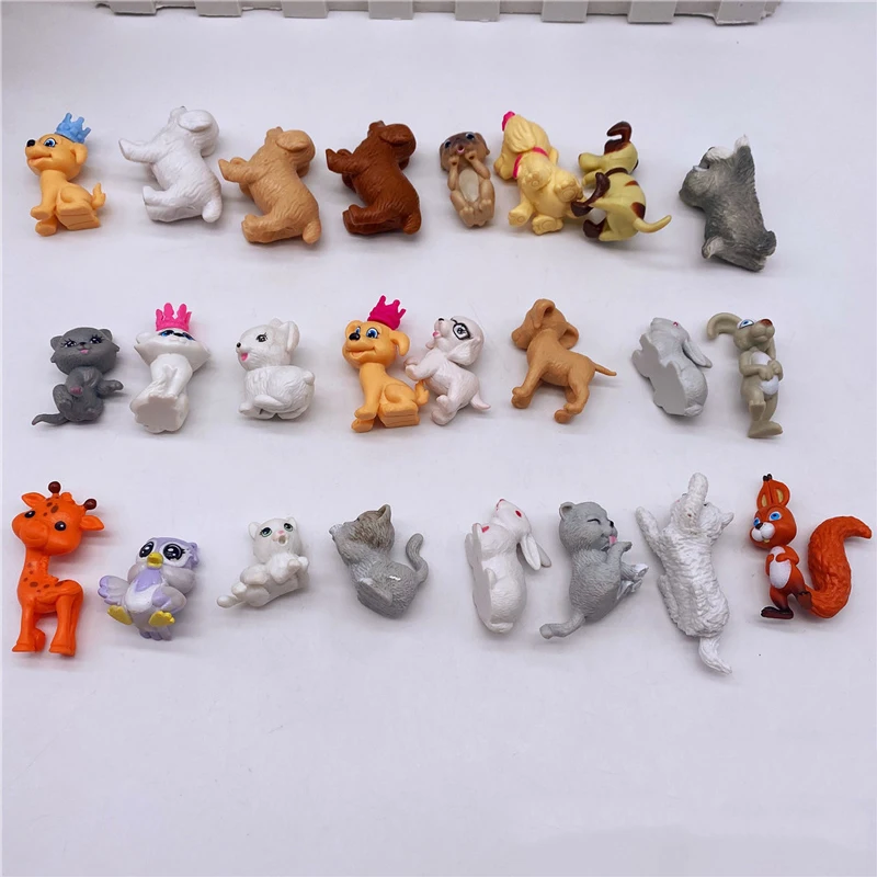 

Оригинальная кавайная Милая Реалистичная собака кошка ПВХ фигурка кролик сова модель Ограниченная Коллекция игрушек подарок для ребенка м...