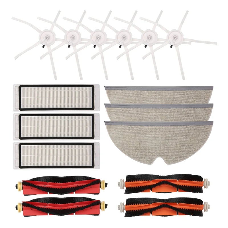 

Аксессуары для роботов-пылесосов Xiaomi Roborock S5max, основная щетка для экрана тряпичного фильтра T7pro T6