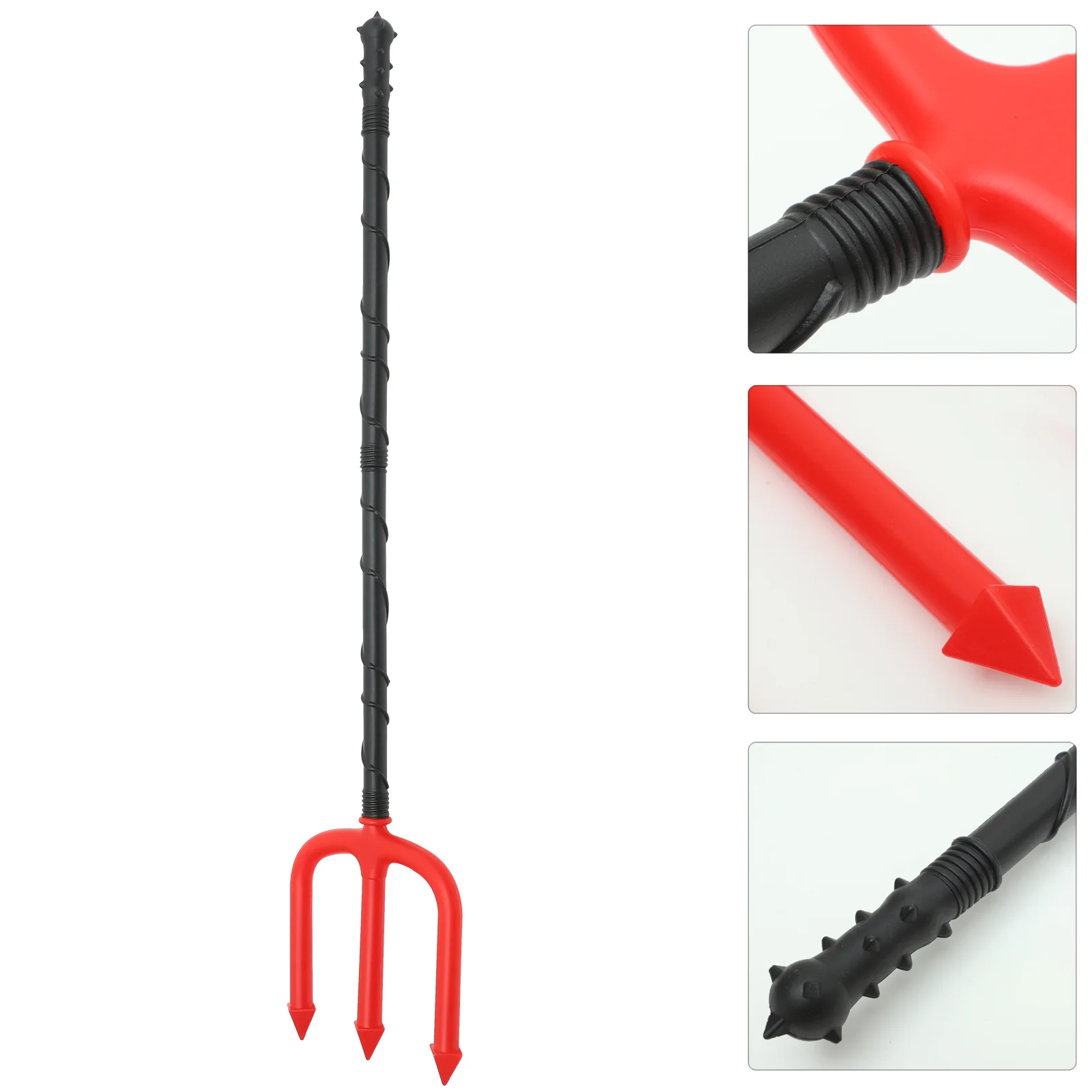 

Halloween Props Cosplay Pitch Fork Plastic Costume Accessories Party Demon
