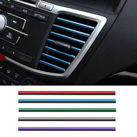 car air outlet decoration strip for bmw 1 3 5 7 series e87 e81 f20 e46 e90 e91 e92 e93 e39 e60 e61 f10 f11 e38 e65 e66