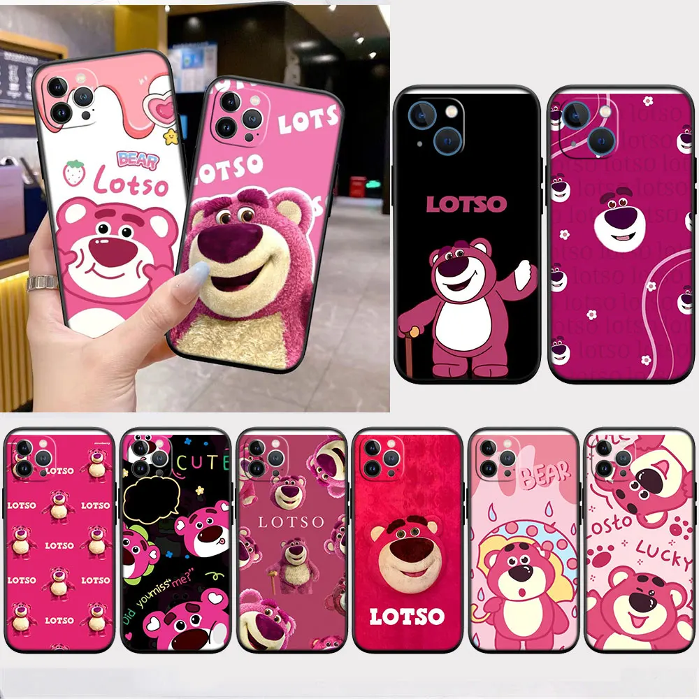 Disney Lotso чехол для телефона OPPO F3 F5 F7 F9 F11 F17 F19 Pro Plus A9 A54S A57 A95 A94 A93 A74