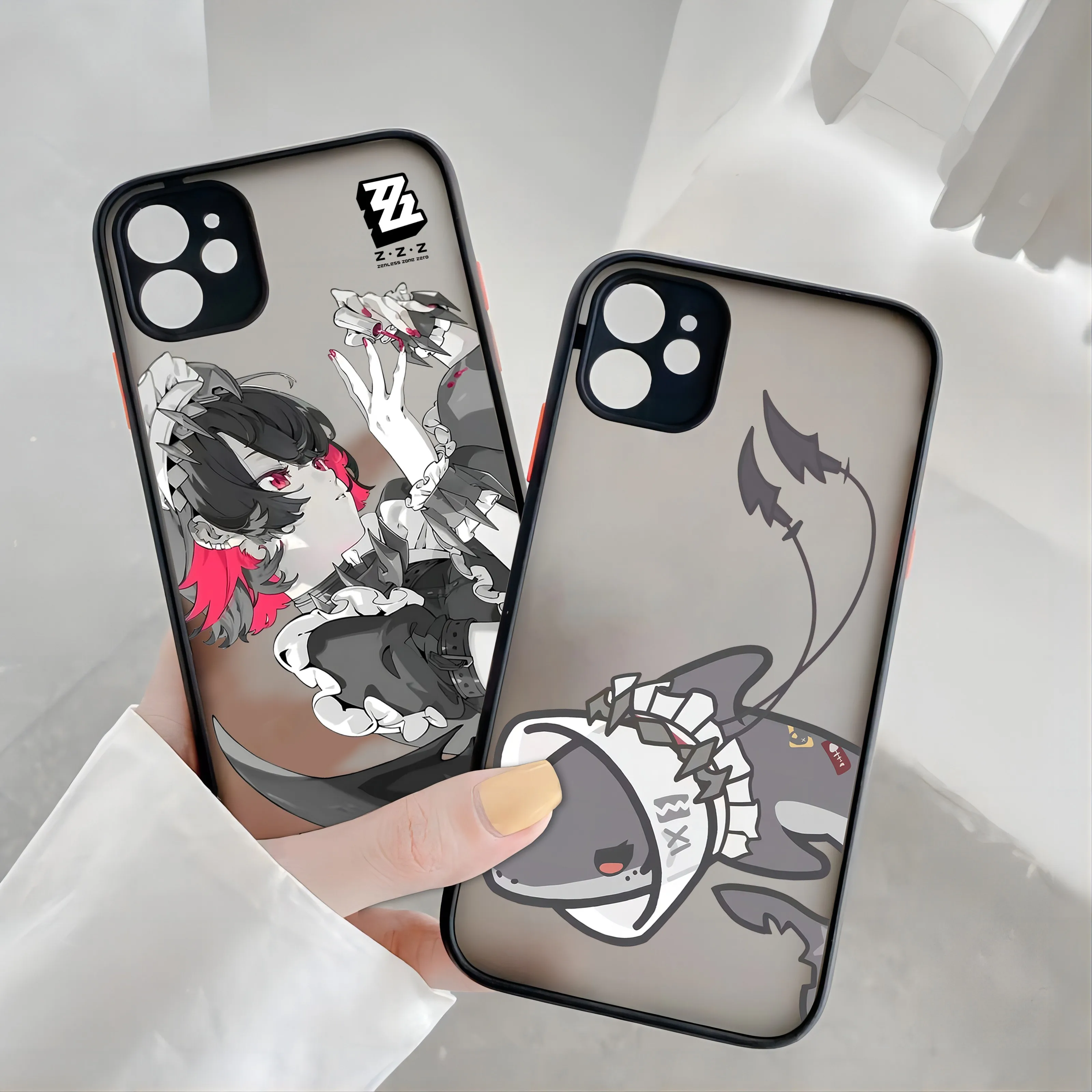 Фото Прозрачный чехол Zenless Zone Zero Ellen Joe для Xiaomi Redmi Note 13 12 11 10 10C 10X 9 9A 9T 9C 8 7 Pro Plus №3