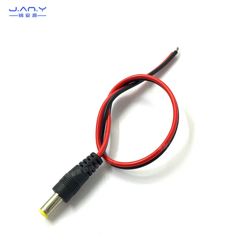 Блок питания постоянного тока штепсельная вилка 22AWG постоянный ток красный