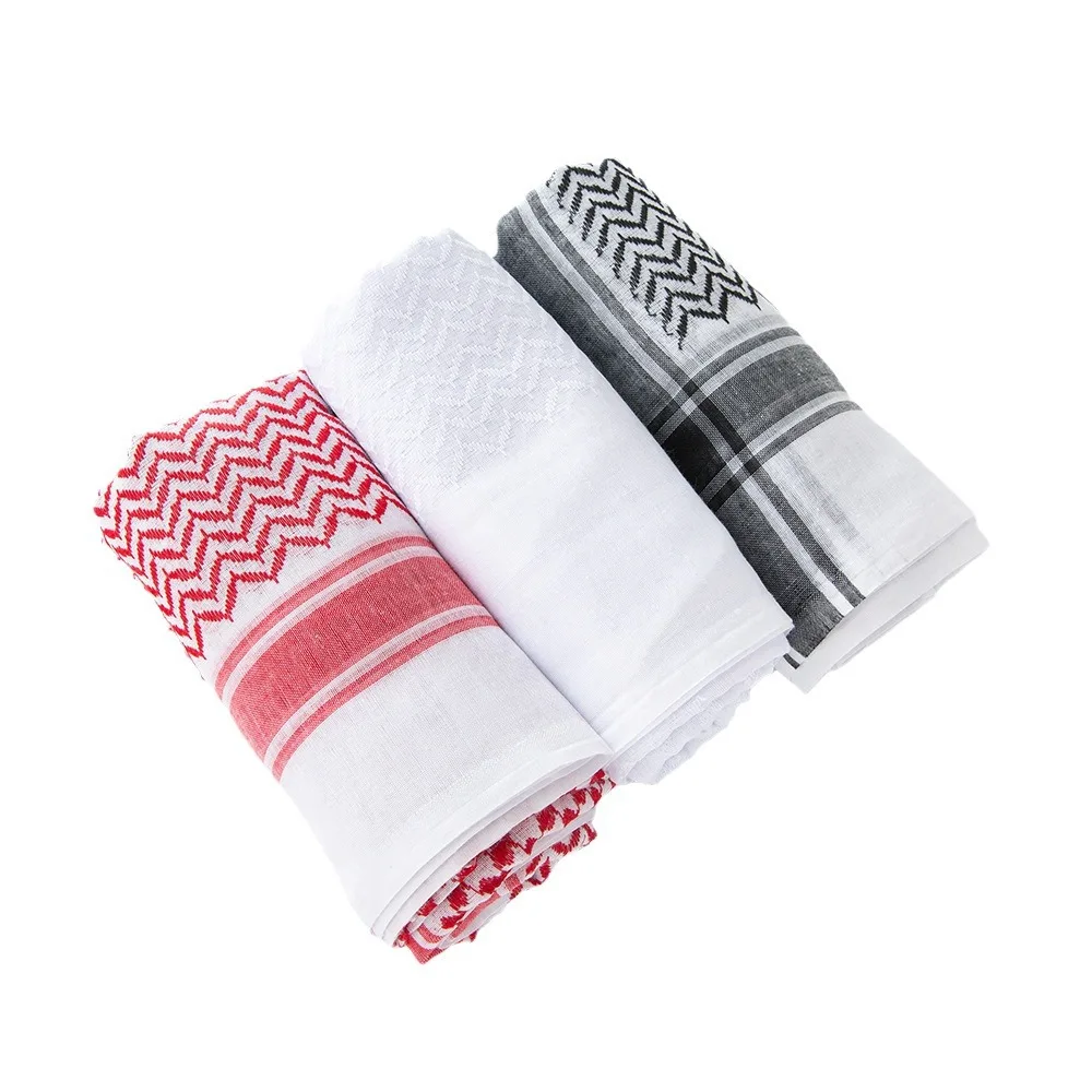 140*140 см Арабский мужской квадратный киффий мусульманский хиджаб шемаг головной