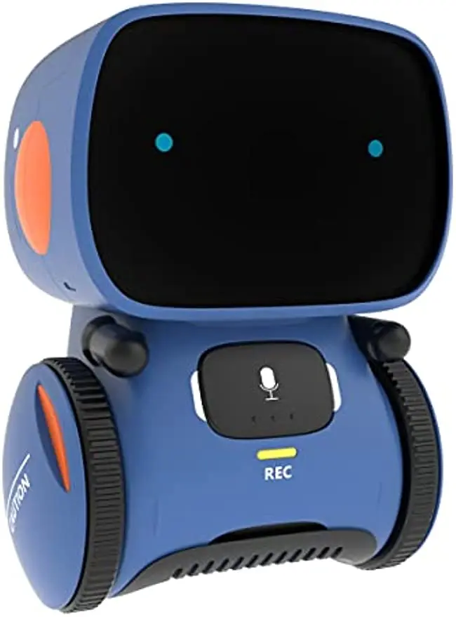 

Robot Toy for Boys and Girls Smart Talking Robots Intelligent Partner Voice Control Touch Sensor Singing Dancing Repeating