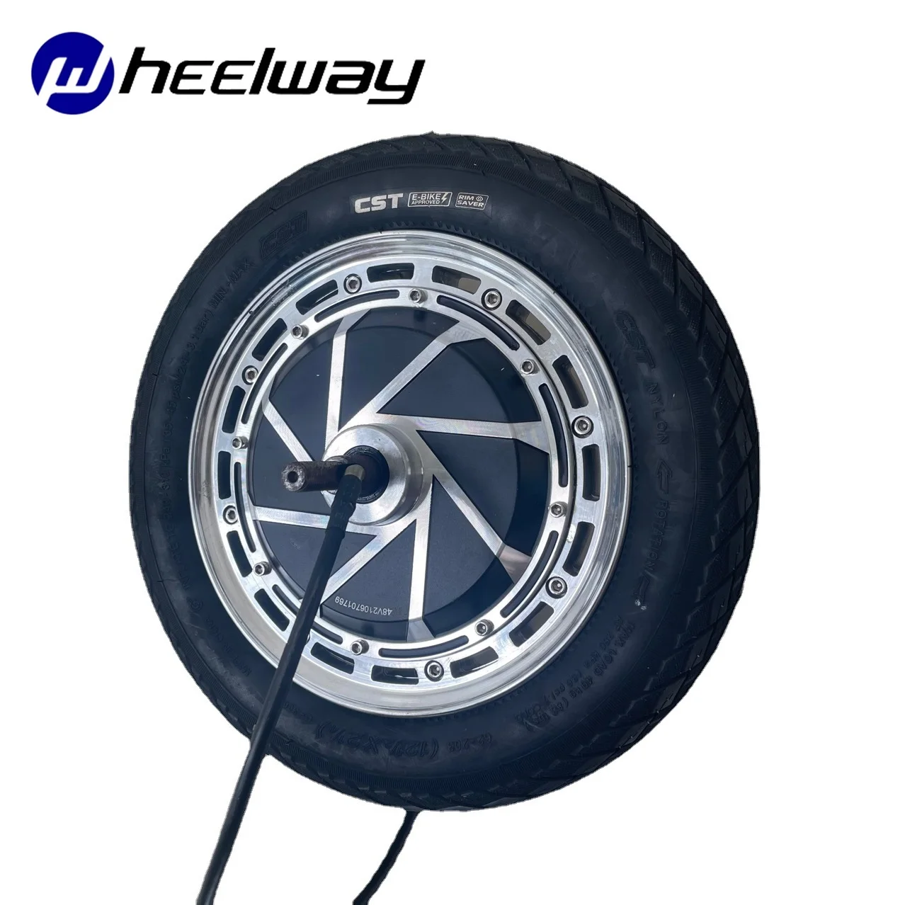 12 inch 3000W drum brake dual shaft split motor scooter electric bicycle open source shared hub kart ATV tricycle |