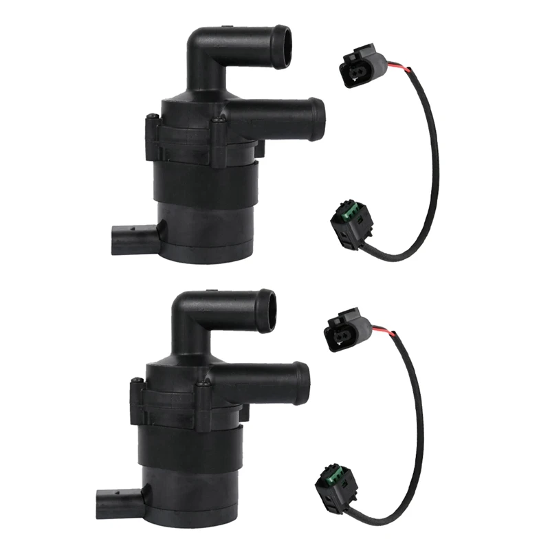 

2X Auxiliary Cooling Water Pump For- Seat Skoda Tiguan Touran Golf 5 Passat CC 1K0965561A 7N0965561 7N0965561B