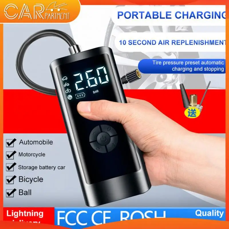 

With Digital Display Electric Air Pump Wireless Smart Digital Inflatable Pump Multifunctional Electric Wireless Portable