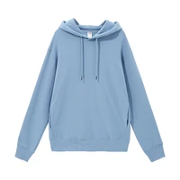 combed cotton hoodies for men pure color heavy french terry oversize sweatshirt multiple color options unisex hoodies clothes