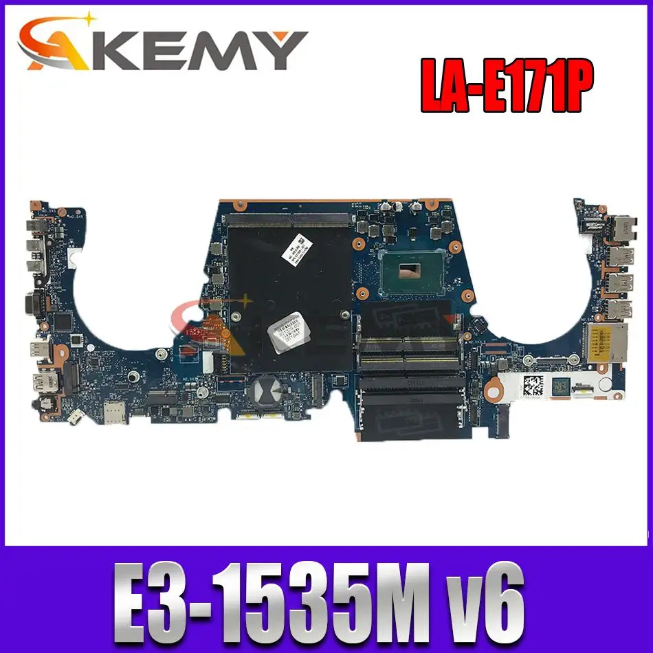 

921329-601 921329-001 For HP 17 G4 LA-E171P laptop motherboard mainboard E3-1535M v6 CPU UMA