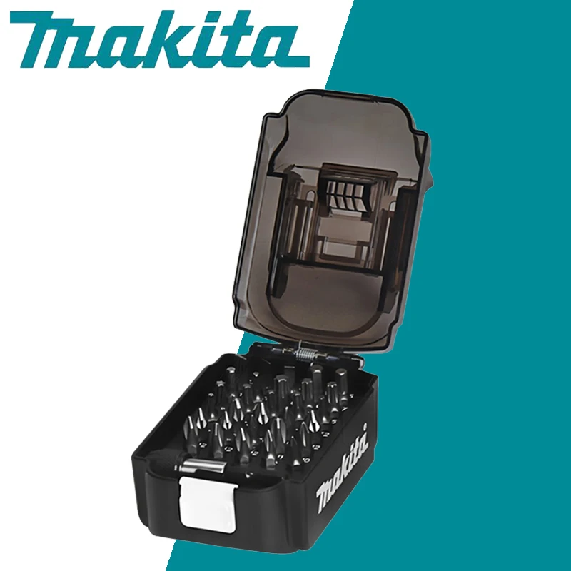 

Makita B-69901 31 шт., набор винтовых бит, корпус батарейного типа, ударная бита с черным покрытием, предотвращает ржавчину, аксессуары для электроинструментов