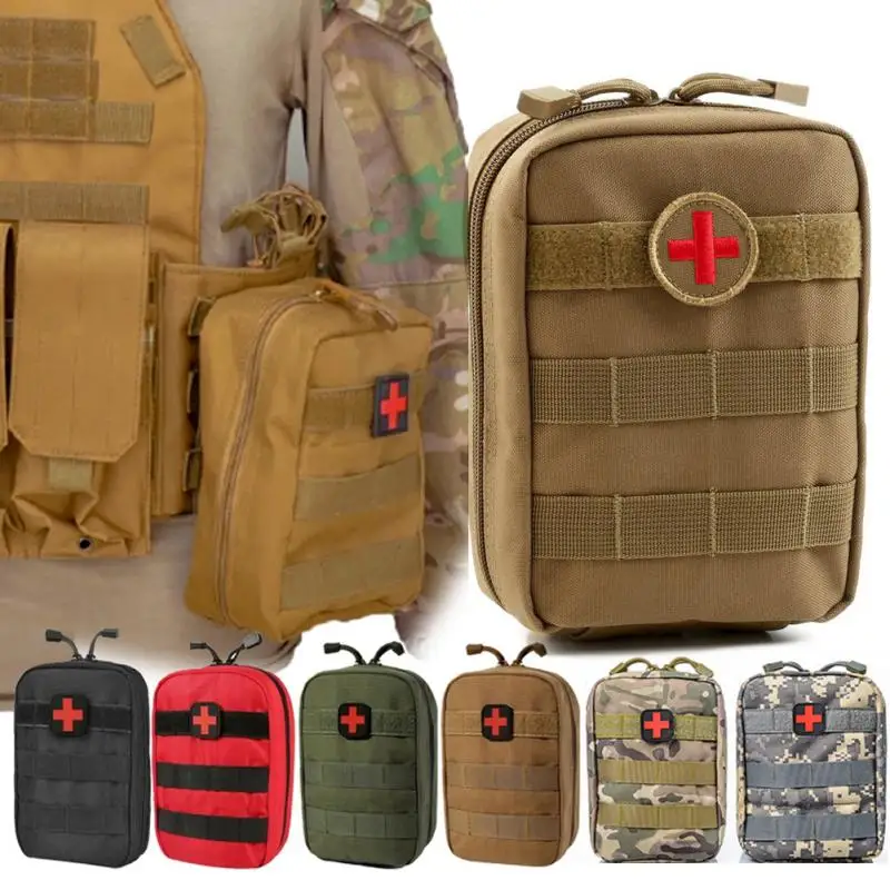 

Camping Tactical Bag Survival First Aid Kit Bag Travel Military Tactical Medical Waist Pack Emergency Travel Camping Molle Pouch