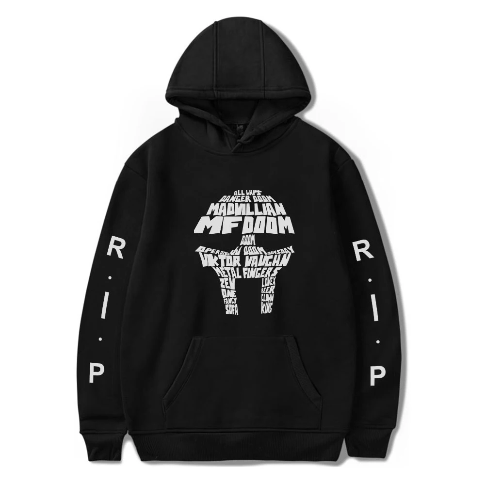 

RIP MF DOOM Hoodie Men Fashion Coat Doom Sweatshirt Hoodies Kid Hip Hop Loose Oversized Hoody Child Tracksuit Women Sweats Boy