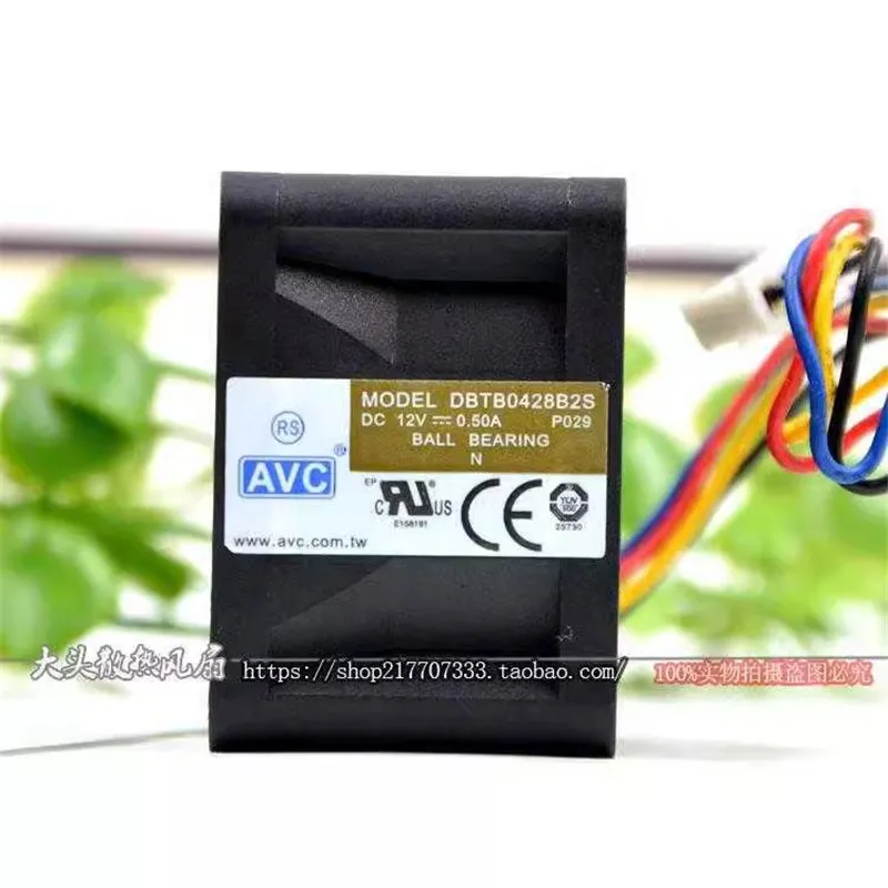 Оригинальный DBTB0428B2S 12 В 0 50 А 4 см 40*40*28 мм 4-проводной ШИМ контроль температуры