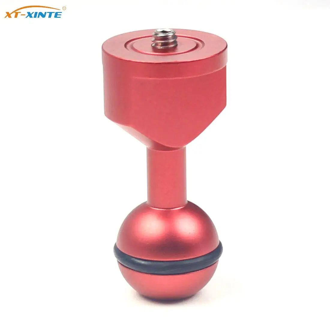 

Aluminum Alloy 1 Inch Ball Head Diving Photography Bracket with 1/4" Screw For Gopro Hero 11 10 Action Camera Flash Light Holder
