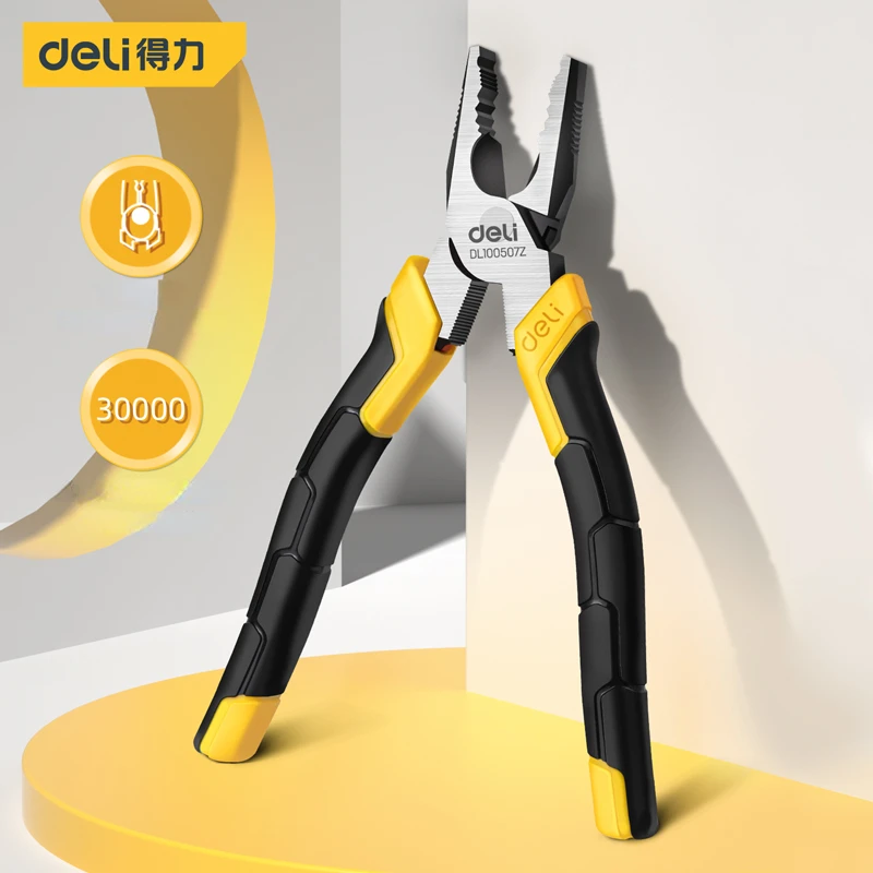 

Deli 1 Pcs 6/7/8 Inch Professional Labor-saving Pliers Japanese Wire Cutters Multifunctional Household Pull Wire Hand Tools