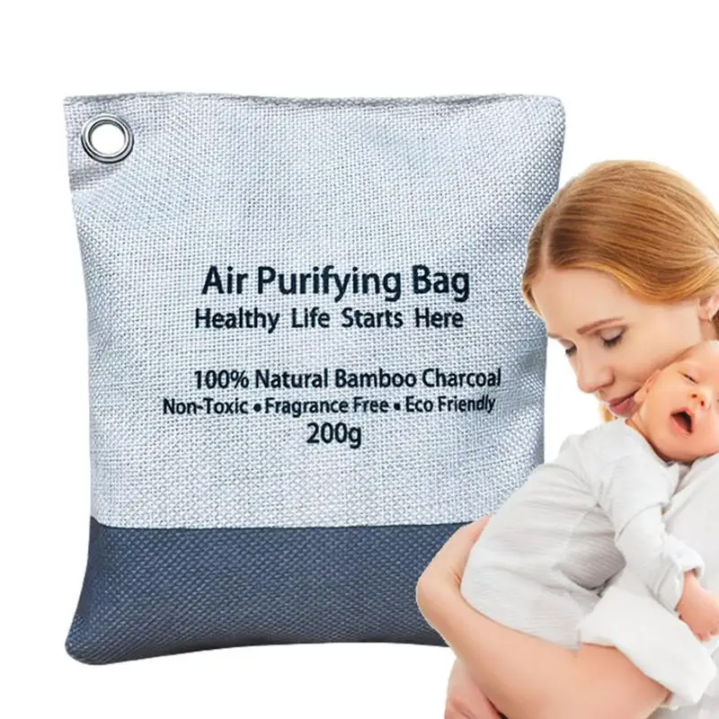 

Charcoal Odor Eliminator ndoor decoration bamboo charcoal bag activated carbon bag particles for freshness Air Freshener Supplie
