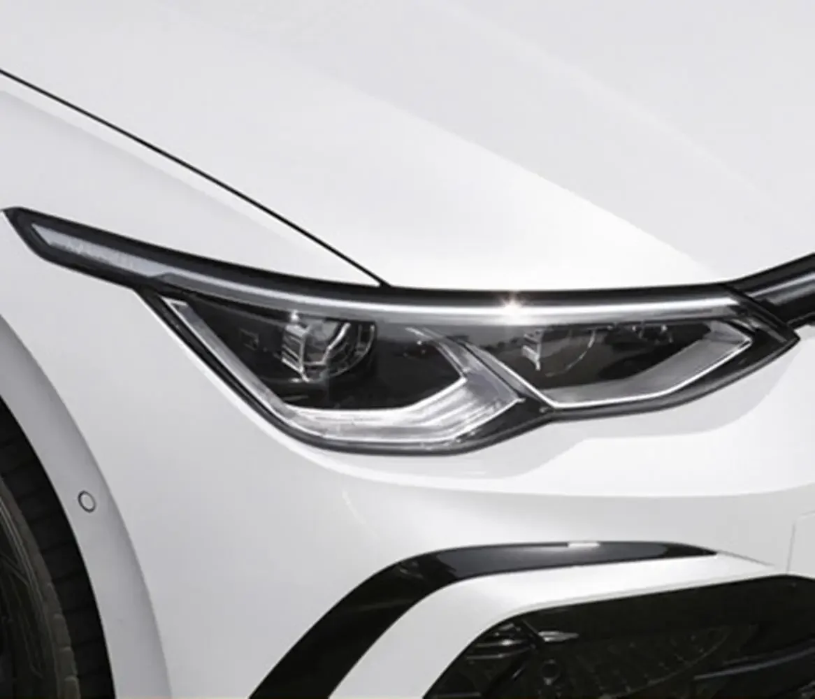 Фото Автомобильная фара в сборе для Volkswagen vw golf 8 Rline IQ 2021-22, светодиодные DRL дневные ходовые огни, указатель поворота, фара №1