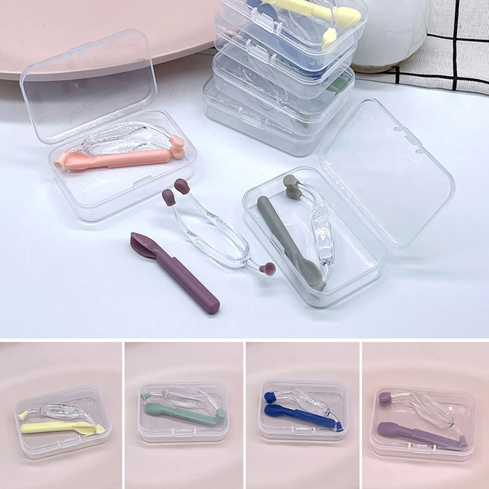 

1 комплект, Силиконовые вставки для контактных линз, с мягким наконечником