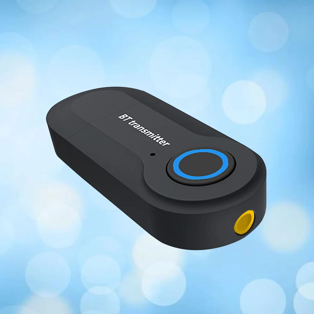 

USB Transmitter Wireless Transmitter USB Powered AUX Transmitter 3.5mm for Speaker Headset Stereo MP3 MP4 ( Black )