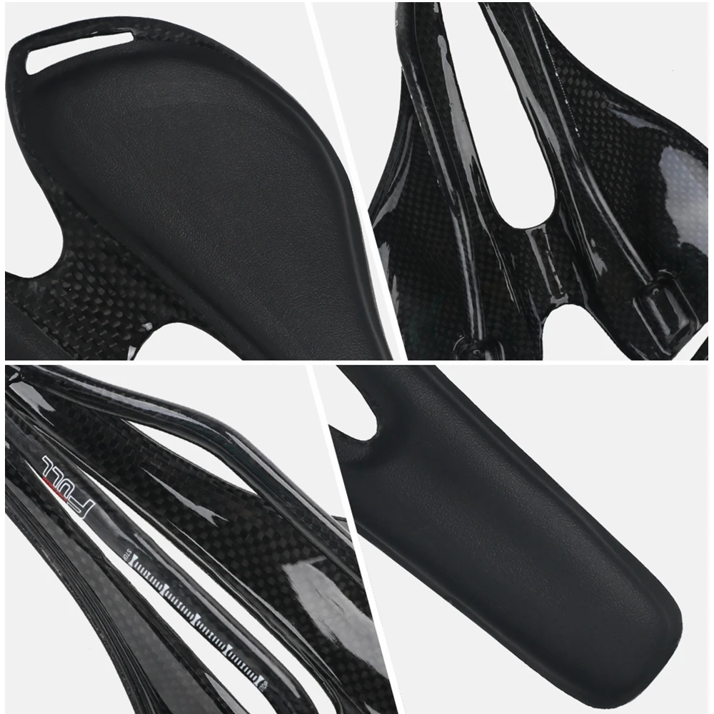 TOSEEK SD05 Карбоновое седло для велосипеда дорожный велосипед MTB подушка кожаное