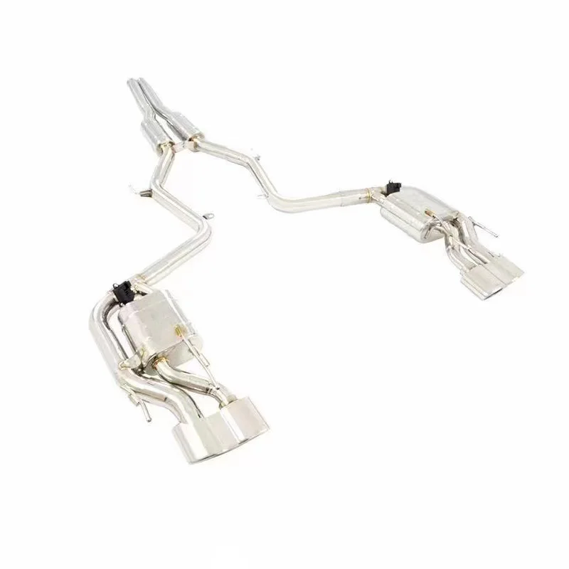 

Выхлопная труба Catback для Mercedes Benz S400/S500/S600 W221 3,0/4,7 T/5,5 T 2005-2012, выхлопная труба из нержавеющей стали, глушитель