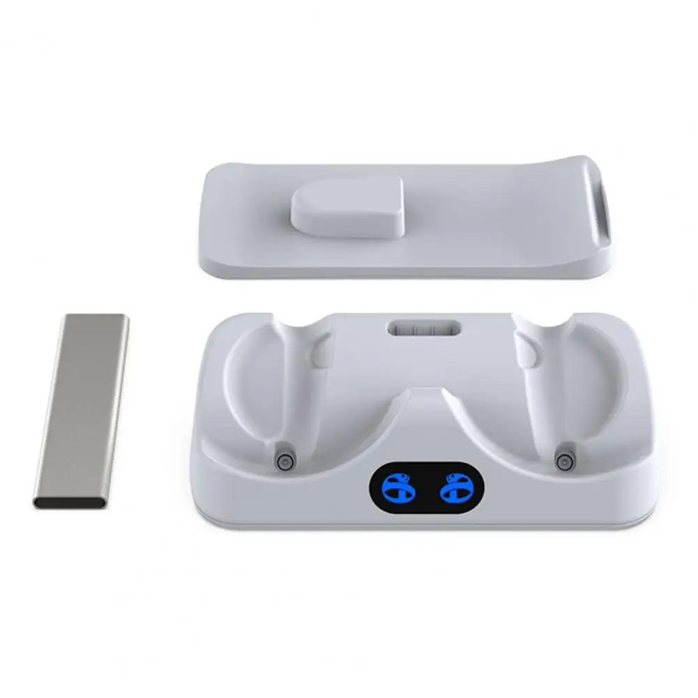 

Charging Dock Station 1 Set Durable with Holder Safe Controller Charge Dock Double Handle Charging Station