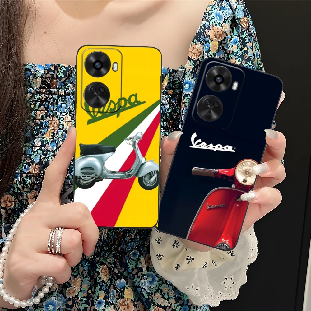Чехол для мобильного телефона с рисунком V-Vespa Huawei Nova 12 11 10 9 8 7 Pro SE