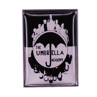 the umbrella picture enamel pin wrap clothes lapel brooch fine badge fashion jewelry friend gift