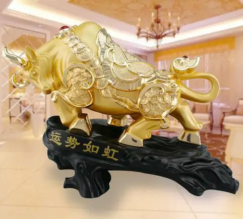 

Фортуна как радуга, орнамент крупного рогатого скота, ремесла из смолы, творческая корова, бык, оптовая продажа, украшения для крупного рога...