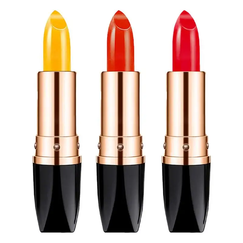 

Temperature Color Changing Lipstick Moisturizing Hydrating Repair Discoloration Lipstick Long Lasting Waterproof Nutritious Lip